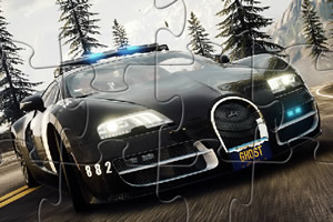 布加迪威龙赛车拼图