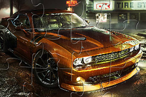 道奇挑战者拼图