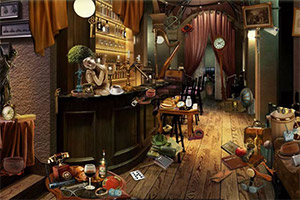 暴风雨里的城市