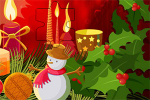 欢乐圣诞节拼图