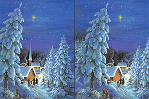 冰天雪地找不同