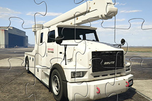 公用载重汽车拼图