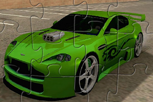 阿斯顿马丁汽车拼图