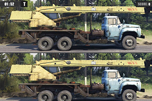 工程卡车找不同