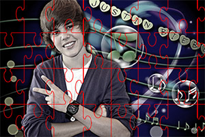 贾斯丁酷照拼图