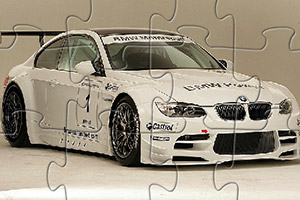 宝马M3汽车拼图