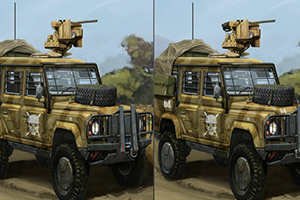 军用卡车找不同