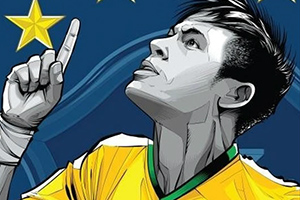 球星内马尔拼图