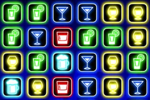 霓虹酒吧对对碰