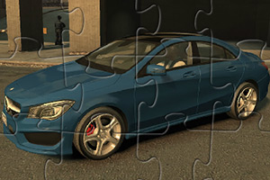 奔驰CLA汽车拼图