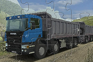 斯堪尼亚拖车拼图