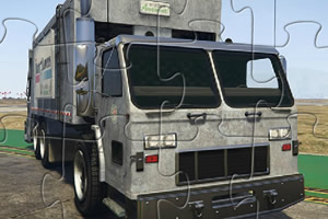 垃圾运输车拼图