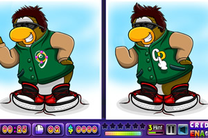 可爱动物找不同