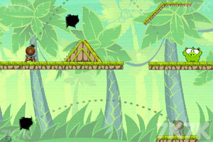 饥饿的小猪甜甜圈