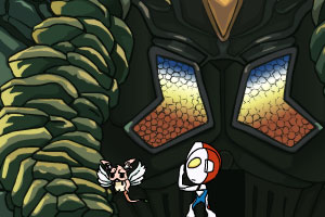 奥特曼暴虐小怪兽