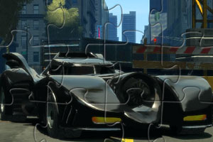 蝙蝠侠战车拼图