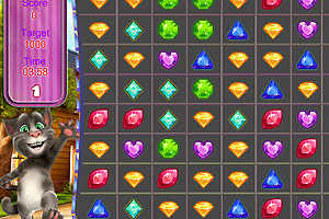 汤姆猫宝石对对碰