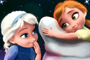 冰雪奇缘的故事拼图