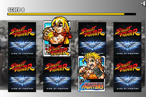 拳皇对街霸翻牌版