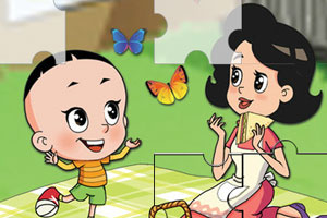 大头儿子拼图王