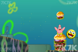 海绵宝宝吃汉堡