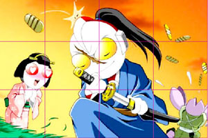 日本武士扮奥特曼