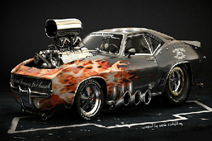 雪佛兰肌肉车拼图