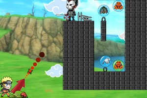 鸣人的飞镖训练