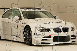 宝马M3赛车拼图