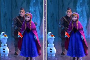 冰雪奇缘找找茬