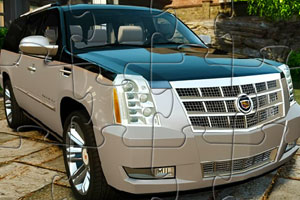 凯迪拉克越野车拼图