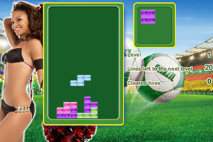 足球宝贝俄罗斯方块