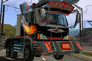 音乐大卡车拼图