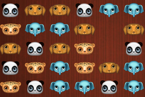 可爱动物头像对对碰