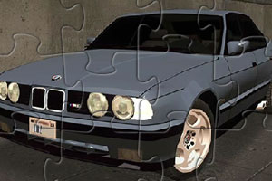 宝马M5轿车拼图