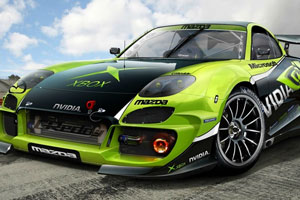 马自达赛车拼图