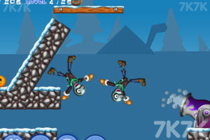 大炮射僵尸冬季版H5版