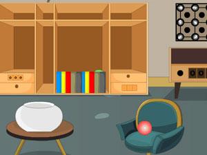 逃出荒废的房屋