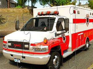 救护车拼图