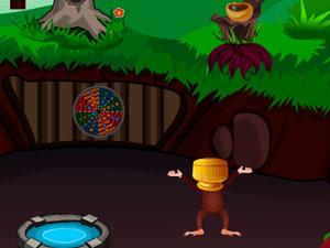 救救被困的猴子