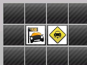 出租车标志记忆