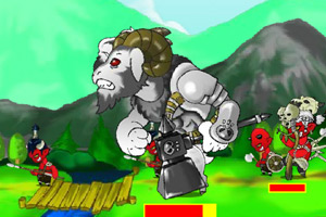 城堡防御僵尸变态版