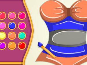 夏日海边霓虹泳衣