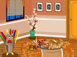 布置感恩节房间