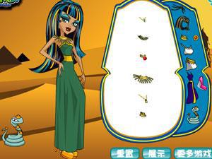 怪物高校木乃伊女孩装扮