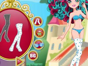 沙滩上的玛德琳