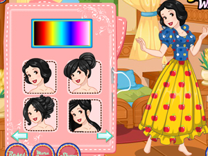 白雪公主的连衣裙