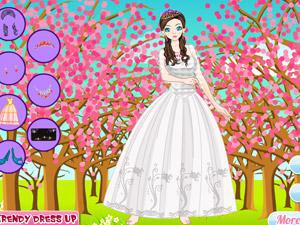 公主的婚纱礼服