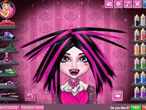 吸血鬼女孩美发