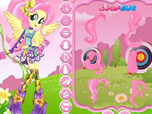 草原上的箭术女孩